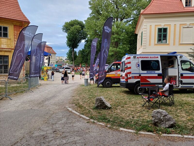 Zdravotný dozor na festivale